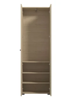 Home affaire Garderobenschrank »Rathlin, Stauraumschrank, Flurschrank, ausziehbare Kleiderstange« Spiegeltür, Gesamtbreite 64 cm, drei Regale