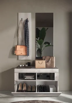 Home affaire Garderoben-Set »Basic 3tlg. Breite 91 cm, Höhe 187 cm, Wandgarderobe« 3 Stk. tlg.