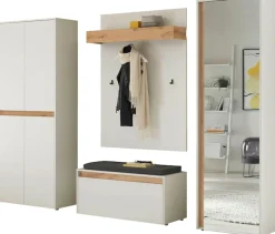 Home affaire Garderoben-Set »City/Giron, moderne Garderobe, viel Stauraum, ca. 40 Schuhe« Set, 4 Stk. tlg.