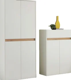 Home affaire Garderoben-Set »City/Giron, moderne Garderobe, viel Stauraum, ca. 48 Schuhe« Set, 2 Stk. tlg.