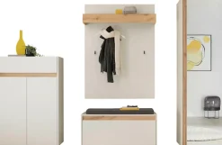 Home affaire Garderoben-Set »City/Giron, moderne Garderobe, viel Stauraum, ca. 24 Schuhe« Set, 4 Stk. tlg.