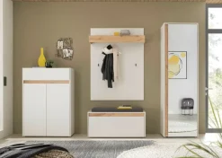Home affaire Garderoben-Set »City/Giron, moderne Garderobe, viel Stauraum, ca. 24 Schuhe« Set, 4 Stk. tlg.