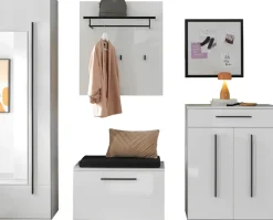 Home affaire Garderoben-Set »Cantara, moderne Garderobe, Komplettset mit viel Stauraum« Komplett-Set, 4 Stk. tlg.