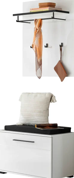 Home affaire Garderoben-Set »Cantara, moderne Garderobe, Komplettset mit viel Stauraum« Komplett-Set, 2 Stk. tlg.