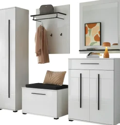 Home affaire Garderoben-Set »Cantara, moderne Garderobe, Komplettset mit viel Stauraum« Komplett-Set, 5 Stk. tlg.