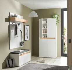 Home affaire Garderoben-Set »City/Giron, moderne Garderobe, viel Stauraum, ca. 40 Schuhe« Set, 3 Stk. tlg.