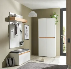 Home affaire Garderoben-Set »City/Giron, moderne Garderobe, viel Stauraum, ca. 40 Schuhe« Set, 3 Stk. tlg.