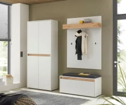 Home affaire Garderoben-Set »City/Giron, moderne Garderobe, viel Stauraum, ca. 40 Schuhe« Set, 3 Stk. tlg.