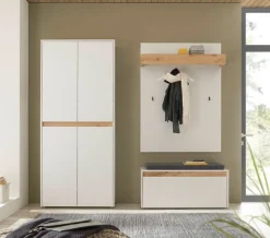 Home affaire Garderoben-Set »City/Giron, moderne Garderobe, viel Stauraum, ca. 40 Schuhe« Set, 3 Stk. tlg.