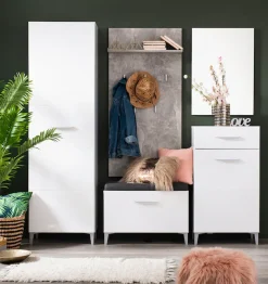 Home affaire Garderoben-Set »Como« Komplett-Set,