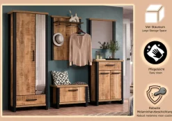 Home affaire Garderoben-Set »Elda« Komplett-Set, 5 Stk. tlg.