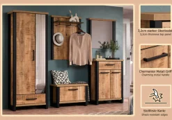 Home affaire Garderoben-Set »Elda« Komplett-Set, 5 Stk. tlg.