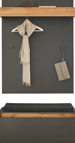 Home affaire Garderoben-Set »GIRON/CiTY, moderne Garderobe, Komplettset mit viel Stauraum« Komplett-Set, 2 Stk. tlg.