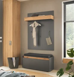 Home affaire Garderoben-Set »GIRON/CiTY, moderne Garderobe, Komplettset mit viel Stauraum« Komplett-Set, 2 Stk. tlg.