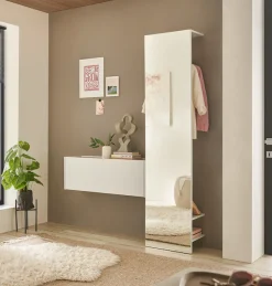 Home affaire Garderoben-Set »GIRON/CiTY, moderne Garderobe, Komplettset mit viel Stauraum« Komplett-Set, 2 Stk. tlg.