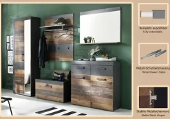 Home affaire Garderoben-Set »Ilana« Set, 5 Stk. tlg.