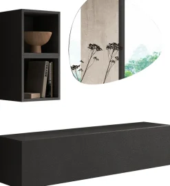Home affaire Garderoben-Set »Infinity, 3tlg. Breite 138 cm, Höhe variabel, moderne Garderobe« Spar-Set, 3 Stk. tlg.