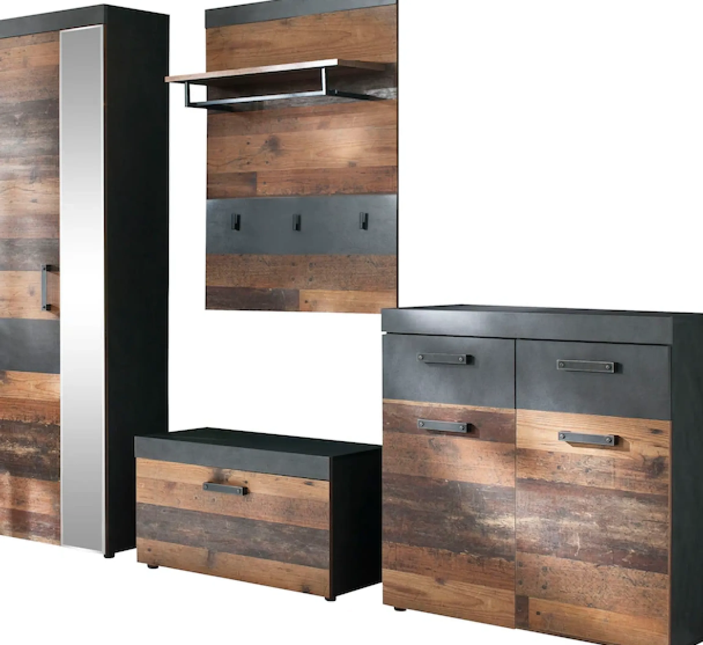 Home affaire Garderoben-Set »Ilana« Set, 4 Stk. tlg.