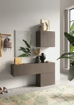 Home affaire Garderoben-Set »Infinity, 4tlg. Breite 138 cm, Höhe variabel, moderne Garderobe« Spar-Set, 4 Stk. tlg.