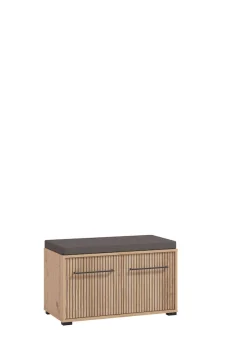 Home affaire Garderoben-Set »Landes Flurmöbel, Dielenmöbel, Flurschrank, Flurgarderobe Br= 134,5 cm« Komplett-Set, 3 Stk. tlg.