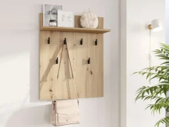 Home affaire Garderoben-Set »Landes Flurmöbel, Dielenmöbel, Flurschrank, Flurgarderobe Br= 134,5 cm« Komplett-Set, 3 Stk. tlg.
