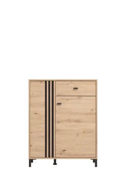 Home affaire Garderoben-Set »LAVAL, Flurmöbel, Dielenmöbel, Flurschrank, Flurgarderobe B= 221 cm« 5tlg, 5 Stk. tlg.