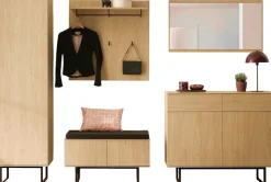 Home affaire Garderoben-Set »Lund, moderne Garderobe, Komplettset mit viel Stauraum« Set, 5 Stk. tlg.