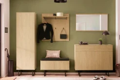 Home affaire Garderoben-Set »Lund, moderne Garderobe, Komplettset mit viel Stauraum« Set, 5 Stk. tlg.