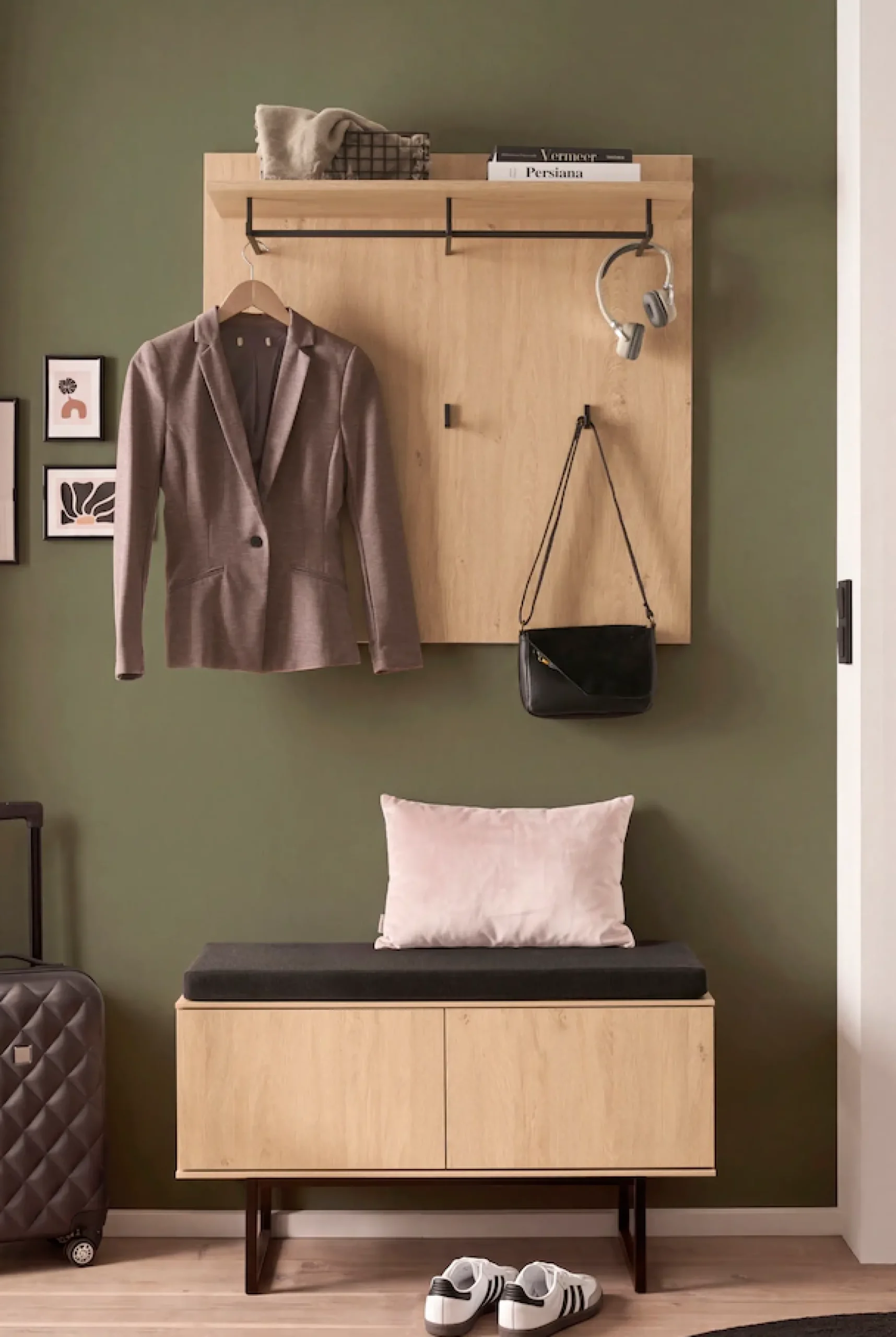 Home affaire Garderoben-Set »Lund, moderne Garderobe, Komplettset mit viel Stauraum« Set, 2 Stk. tlg.