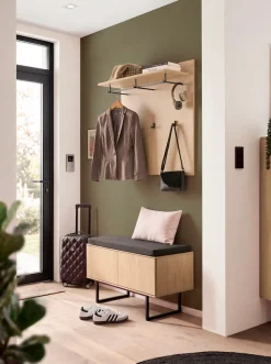 Home affaire Garderoben-Set »Lund, moderne Garderobe, Komplettset mit viel Stauraum« Set, 2 Stk. tlg.