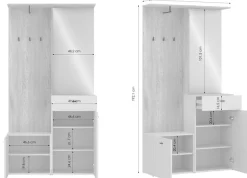 Home affaire Garderoben-Set »ROMEA«