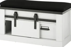 Home affaire Garderoben-Set »Sherwood, Garderobe im Industrial-Style, Komplettset mit viel Stauraum« 4 Stk. tlg.