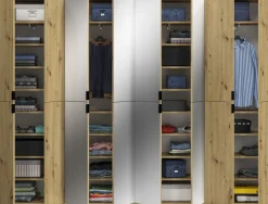 Home affaire Garderoben-Set »Trondheim, Breite 244 cm, best. aus 4 Schränken, 16 Türen, 36 Fächer« Set, 4 Stk. tlg.