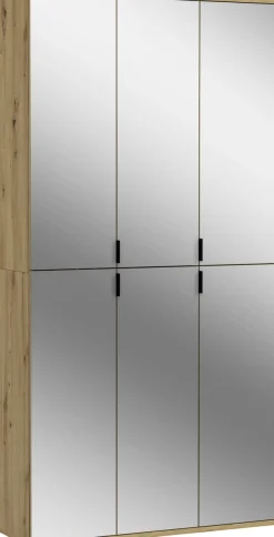 Home affaire Garderoben-Set »TRONDHEIM, 2-teilig, Breite 91 cm, individuell platzier- & erweiterbar« Set, bestehend aus: Garderobenschrank breit & Garderobenschrank schmal, 2 Stk. tlg.