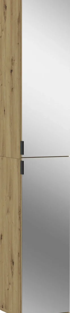 Home affaire Garderoben-Set »TRONDHEIM, 2-teilig, Breite 91 cm, individuell platzier- & erweiterbar« Set, bestehend aus: Garderobenschrank breit & Garderobenschrank schmal, 2 Stk. tlg.