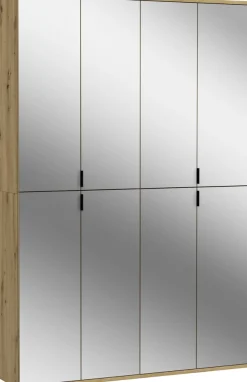 Home affaire Garderoben-Set »TRONDHEIM, 2-teilig, Breite 122cm, individuell platzier- & erweiterbar« Set, bestehend aus: 2x Garderobenschrank breit, 2 Stk. tlg.
