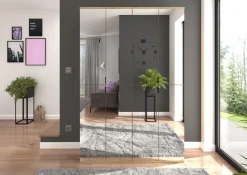 Home affaire Garderoben-Set »TRONDHEIM, 2-teilig, Breite 122cm, individuell platzier- & erweiterbar« Set, bestehend aus: 2x Garderobenschrank breit, 2 Stk. tlg.