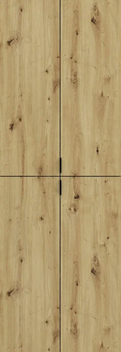 Home affaire Garderoben-Set »TRONDHEIM, 5-teilig, Breite 243cm, individuell platzier- & erweiterbar« Set, bestehend aus: 2x Garderobenschrank breit & 3-tlgs. Zwischenbauelement, 4 Stk. tlg.
