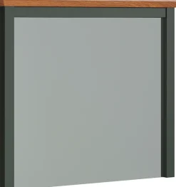 Home affaire Garderobenspiegel »Vienna« Wandspiegel in matter Optik mit Rahmen - (B/T/H) 77/6/68 cm