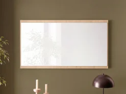 Home affaire Garderobenspiegel »Lund, Spiegel in Stone Oak, zeitloses Design« universell einsetzbar, eckig, 105 cm breit
