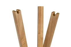 Home affaire Garderobenständer im skandinavian Design, aus Eiche massiver Eiche, FSC®
