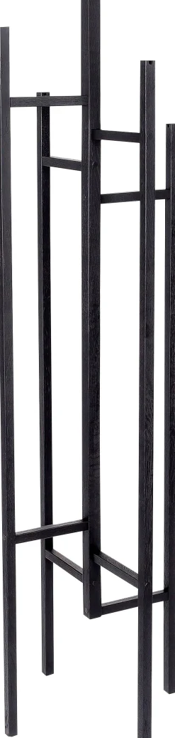 Home affaire Garderobenständer im skandinavian Design, aus keilverzinkter massiver Buche