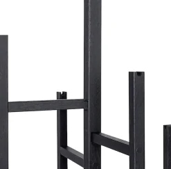 Home affaire Garderobenständer im skandinavian Design, aus keilverzinkter massiver Buche