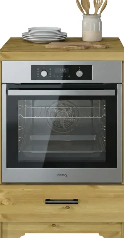 Home affaire Herdumbauschrank »Meliss« aus massiver Kiefer, Breite 60 cm, Soft-Close-Funktion