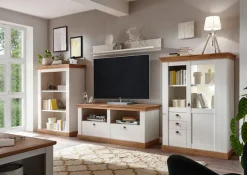 Home affaire Highboard »Cremona, Schrank im Landhausstil, Wohnzimmerschrank, Mehrzweckschrank« Metallgriffe, ausreichend Stauraum, vielseitig einsetzbar, 139 cm hoch