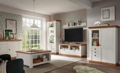 Home affaire Highboard »Cremona, Schrank im Landhausstil, Wohnzimmerschrank, Mehrzweckschrank« Metallgriffe, ausreichend Stauraum, vielseitig einsetzbar, 139 cm hoch