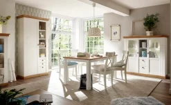 Home affaire Highboard »Cremona, Schrank, Wohnzimmerschrank, Mehrzweckschrank, Regal« im Landhausstil, ausreichend Stauraum, vielseitig, 204 cm hoch