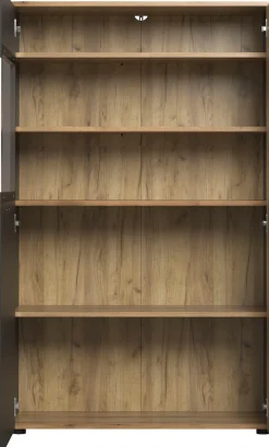 Home affaire Highboard »Estepona« 1 Stk. tlg. Highboard mit 2 Türen - (B/T/H) 90/42/146 cm