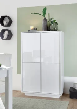 Home affaire Highboard »Ice« grifflos