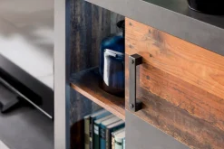 Home affaire Highboard »Ilana« Stauraumschrank mit 1 Tür & 3 Fächern - (B/T/H) 87/34/118 cm